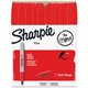 Sharpie Pen-style Permanent Marker - Fine Marker Point - Red Alcohol Based Ink - 36 / Pack