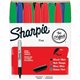 Sharpie Pen-style Permanent Marker - Fine Marker Point - Assorted Alcohol Based Ink - 36 / Pack