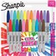 Sharpie Color Burst Permanent Marker - Fine Marker Point - Pink - 24 / Pack