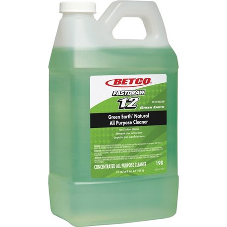 Green Earth FASTDRAW Natural Degreaser - For Carpet, Multi Surface - Concentrate - 67.6 fl oz (2.1 quart) - Clean Scent - 1 Each