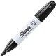 Sharpie Large Barrel Permanent Markers - Chisel Marker Point Style - Black - 1 Box