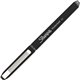 Sharpie Rollerball Pens - Fine Pen Point - 0.5 mm Pen Point Size - Needle Pen Point Style - Black - Black Barrel - 12 / Dozen