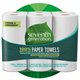 Seventh Generation 100% Recycled Paper Towels - 2 Ply - 156 Sheets/Roll - White - 24 / Carton
