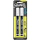 Sharpie Wet Erase Chalk Markers - Medium Marker Point - White - 2 / Pack