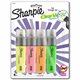 Sharpie Clear View Highlighter Pack - Chisel Marker Point Style - Assorted - 4 / Set