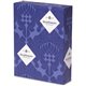 Ampad Perforated Ruled Pads - Letter - 50 Sheets - Stapled - 0.34" Ruled - Letter - 8 1/2" x 11"8.5" x 11.8" - Dark Blue Binding
