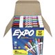 Expo Low-Odor Dry Erase Chisel Tip Markers - Chisel Marker Point Style - Assorted - 36 / Box