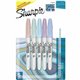 Sharpie Mystic Gems Permanent Markers - Fine Marker Point - Assorted - 5 / Pack