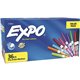 Expo Low-Odor Dry Erase Fine Tip Markers - Fine Marker Point - Assorted Alcohol Based Ink - 36 / Box