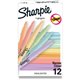 Sharpie Accent Highlighters w/Smear Guard - Chisel Marker Point Style - Assorted - 12 / Dozen