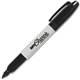 Sharpie Super Permanent Marker - Fine, Bold Marker Point - Black - 12 / Box