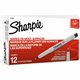 Sharpie Ultra Fine Permanent Markers - Ultra Fine, Narrow Marker Point - Black - 12 / Dozen