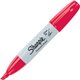 Sharpie Large Barrel Permanent Markers - Wide Marker Point - Chisel Marker Point Style - Red Alcohol Based Ink - 12 / Dozen