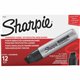 Sharpie Magnum Permanent Markers - Bold Marker Point - Chisel Marker Point Style - Black - Felt Tip - 12 / Box