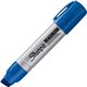 Sharpie Magnum Permanent Marker - Jumbo Marker Point - 15.87 mm Marker Point Size - Chisel Marker Point Style - Blue - Silver Pl