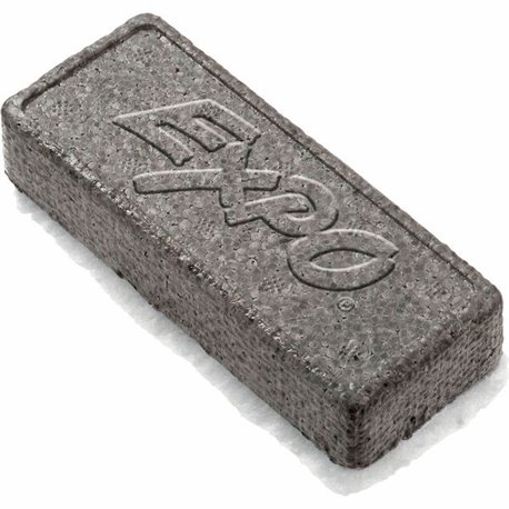 Expo Marker Board Eraser - 1.25" Width x 5.13" Length - Charcoal Gray - 1Each