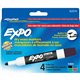 Expo Low Odor Markers - Bullet Marker Point Style - Black, Blue, Red, Green - 4 / Set