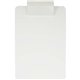 Saunders Antimicrobial Clipboard - 8 1/2" x 11" - White - 1 Each