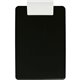 Saunders Antimicrobial Clipboard - 8 1/2" x 11" - Black, White - 1 Each