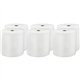 LoCor Hardwound Roll Towels - 1 Ply - 8" x 800 ft - White - Virgin Fiber - 6 / Carton