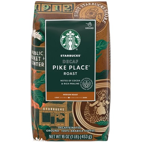 Starbucks Decaf Pike Place Coffee - Medium - 16 oz - 1 Each