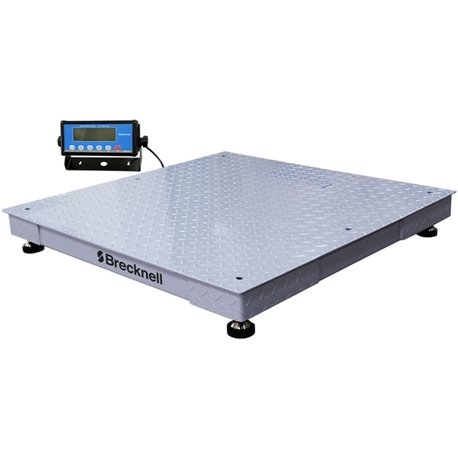 Brecknell Pegasus DCSB4848-05 Floor Scale - 5000 lb / 500 g Maximum Weight Capacity