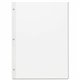 Sparco Unruled Filler Paper - 100 Sheets - Plain - Unruled Margin - 20 lb Basis Weight - Letter - 8 1/2" x 11" - White Paper - S