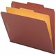 Nature Saver 2/5 Tab Cut Legal Recycled Classification Folder - 8 1/2" x 14" - 4 Fastener(s) - 2" Fastener Capacity for Folder, 
