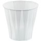 Solo 3.5 oz Treated Paper Souffle Portion Cups - 100 / Pack - White - Paper - Medicine