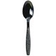 Solo Cup Guildware Heavyweight Plastic Teaspoons - 1000/Carton - Teaspoon - 1 x Teaspoon - Breakroom - Disposable - Black