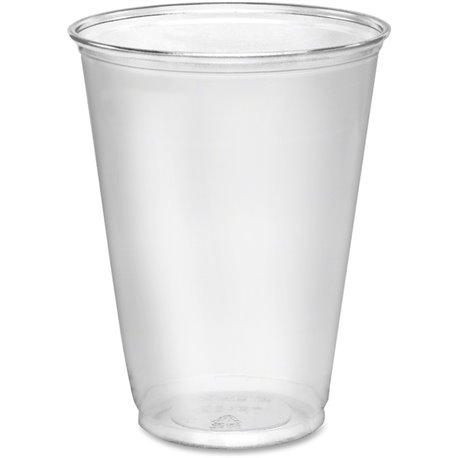 Solo Ultra Clear 10 oz Cold Cups - 50.0 / Pack - 20 / Carton - Clear - Plastic, Polyethylene Terephthalate (PET) - Water, Soda, 