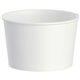 Solo 8 oz Disposable Food Containers - 50.0 / Bag - Disposable - White - Polyethylene Body - 20 / Carton