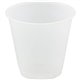 Solo Galaxy 3.5 oz Plastic Cold Cups - 100.0 / Bag - 25 / Carton - Translucent - Plastic, Polystyrene - Beverage, Cold Drink