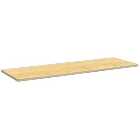 Special-T Low-Pressure Laminate Tabletop - For - Table TopCrema Maple Rectangle Top - 24" Table Top Length x 72" Table Top Width