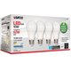 Satco 10W A19 LED 5000K Light Bulbs - 10 W - 60 W Incandescent Equivalent Wattage - 120 V AC - 800 lm - A19 Size - Frosted White