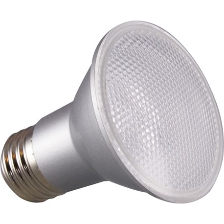 Satco 6.5W PAR 20 LED Bulb - 6.50 W - 50 W Incandescent Equivalent Wattage - 120 V AC - 520 lm - Parabolic Reflector - PAR20 Siz