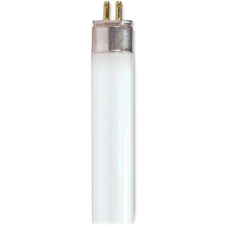 Satco T5 54-watt 3500K Fluorescent Tube - 54 W - T5 Size - Neutral White Light Color - G5 Base - 24000 Hour - 5840.3&degF (3226.