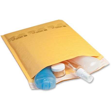 Sealed Air JiffyLite Cellular Cushioned Mailers - Bubble - 6 - 12 1/2" Width x 19" Length - Peel & Seal - Kraft - 25 / Carton - 