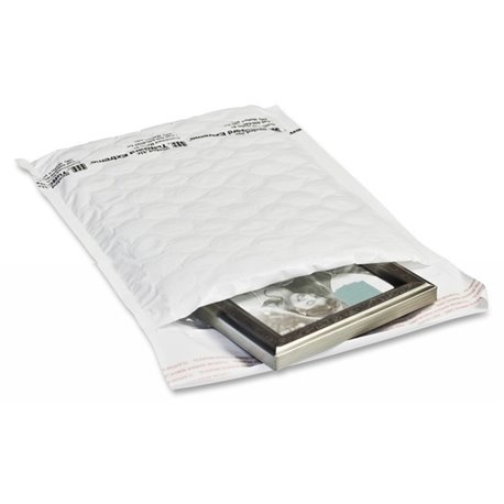 Sealed Air TuffGuard Extreme Cushioned Mailers - Bubble - 5 - 10 1/2" Width x 16" Length - Peel & Seal - 50 / Carton - White