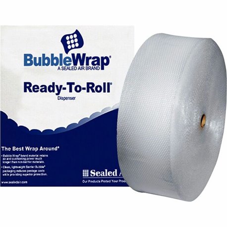 Sealed Air Bubble Wrap Multi-purpose Material - 12" Width x 250 ft Length - 0.2" Bubble Size - 1 Wrap(s) - Lightweight, Perforat