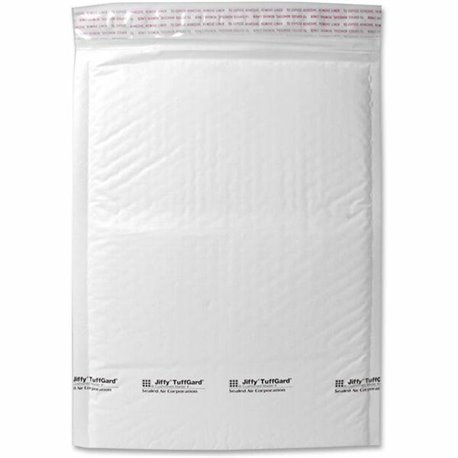 Sealed Air Tuffgard Premium Cushioned Mailers - Bubble - 2 - 8 1/2" Width x 12" Length - Peel & Seal - Poly - 25 / Carton - Whit