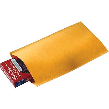 Sealed Air Jiffylite Bulk-packed Cushioned Mailers - Padded - 000 - 4" Width x 8" Length - Self-sealing - Satin, Kraft - 250 / C