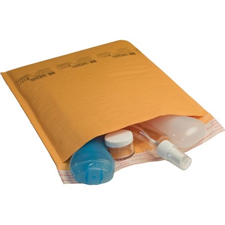 Sealed Air Jiffylite Bubble Cushioned Mailers - Padded - 5 - 10 1/2" Width x 16" Length - Peel & Seal - Kraft - 80 / Carton - Go