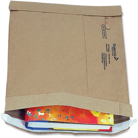 Jiffy Mailer Jiffy Heavy-duty Kraft Self-seal Mailer - Multipurpose - 6 - 12 1/2" Width x 19" Length - Self-sealing Flap - Kraft