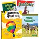 Shell Education Learn-At-Home Grade 1 Summer STEM Bundle Set Printed Book by Jodene Smith - 204 Pages - Book - Grade K-1 - Multi