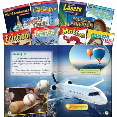 Shell Education Exploring STEM Grade 2 10-Book Set Printed Book - Grade 2 - English