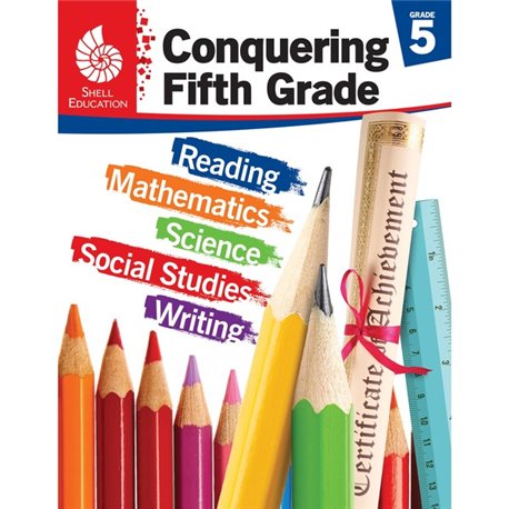 Shell Education Conquering Fifth Grade 4-book Set Printed Book - Book - Grade 4-5