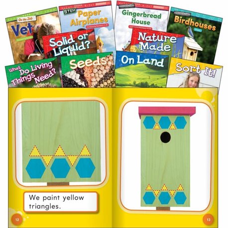 Shell Education Exploring STEM Kindergarten 10-Book Set Printed Book - Grade K - English