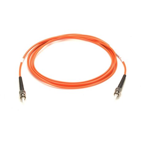 Black Box Fiber Optic Simplex Patch Cable - ST Male - ST Male - 3.28ft