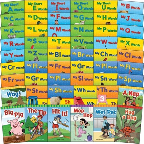 Shell Education Phonics Book Set Printed Book - Grade Pre-K